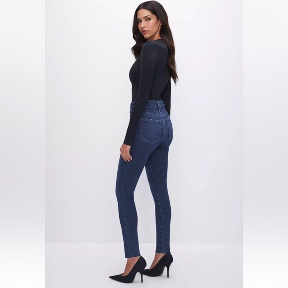 Womens Good American Good Legs Skinny Jeans - Picture 2 of 9
